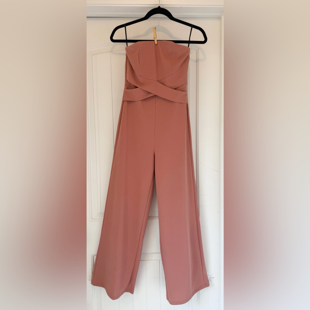Forever 21 Blush Pink Pant Romper
